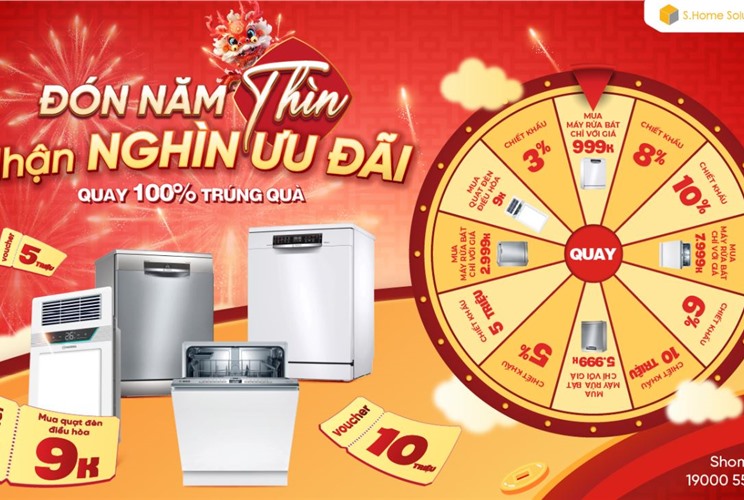ĐÓN NĂM THÌN, NHẬN NGHÌN ƯU ĐÃI - GIẢM GIÁ ĐẾN 50% ĐÓN NĂM THÌN, NHẬN NGHÌN ƯU ĐÃI - GIẢM GIÁ ĐẾN 50%